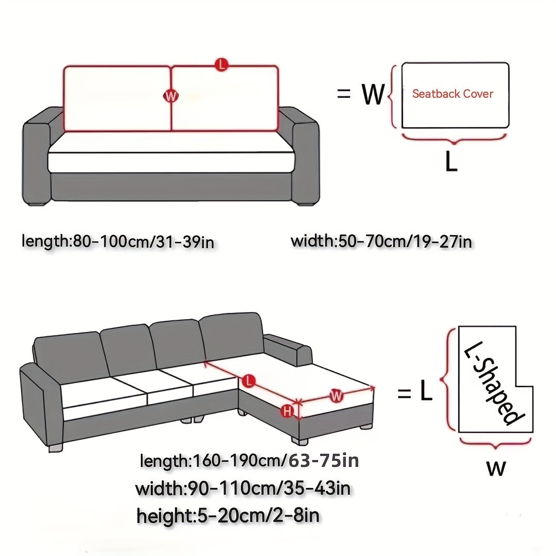 1pc Sofa Slipcover Non slip Dustproof Pet Friendly Sofa Cover