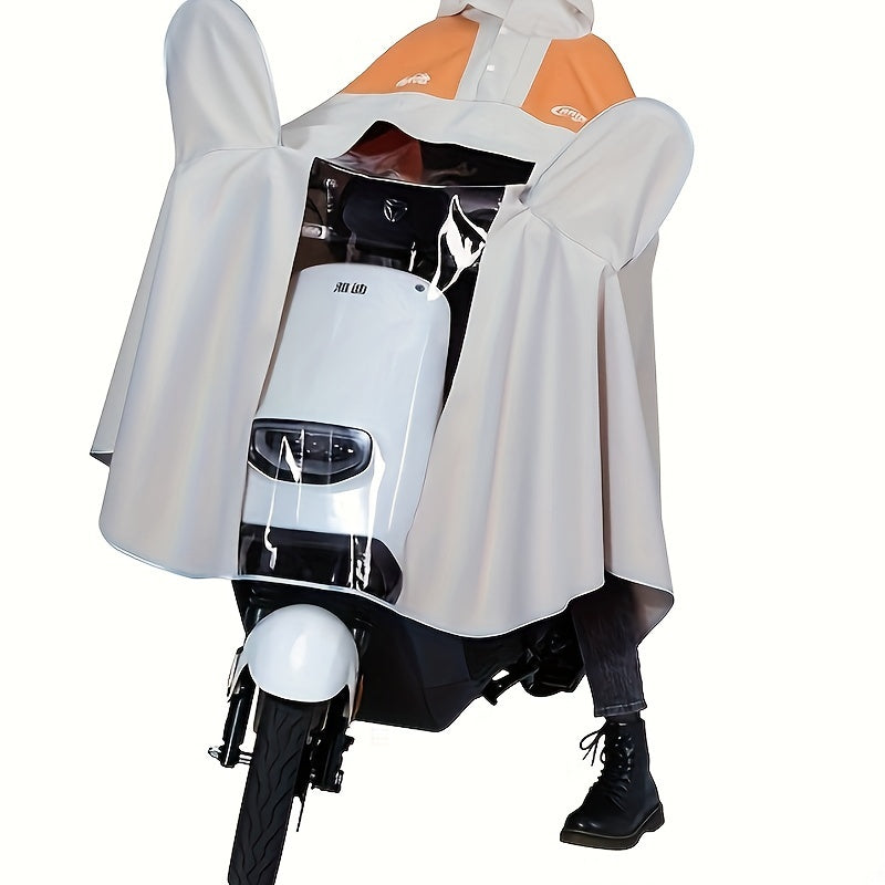 Long Body Rainproof Motorcycle Riding Raincoat