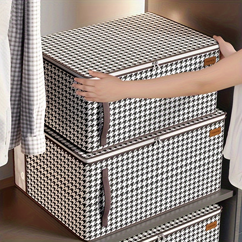 Large Capacity Cotton Quilt Bag Household Wardrobe Clothing Sorting Box