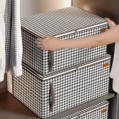 Large Capacity Cotton Quilt Bag Household Wardrobe Clothing Sorting Box