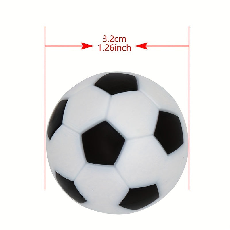 Foosball Table Balls 32mm 1 26 Inch Table Soccer Balls 6-Pack