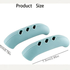 6pcs Silicone Anti Scald Pot Handle Cover Insulation Assist