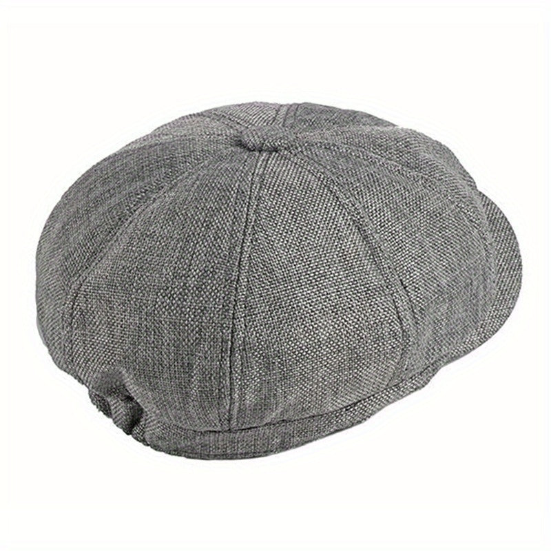 British Beret Octagonal Cap for Men Women