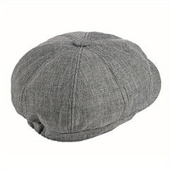 British Beret Octagonal Cap for Men Women