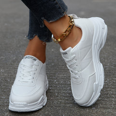Women's Lace-Up Waterproof Running Shoes