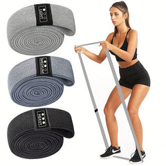 3pcs Resistance Band Set for Squatting Yoga Elastic Tension Rope