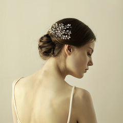 Crystal Hair Comb Head Jewelry Bridal Wedding Accessories