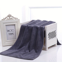 2pcs Microfiber Car Cleaning Towel Household Glass Washing