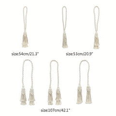 Bohemian Curtain Rope Knot Tieback Band for Home Decoration