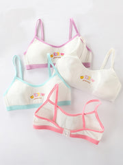 Girls Animal Graphic Sports Bra Set for Teens