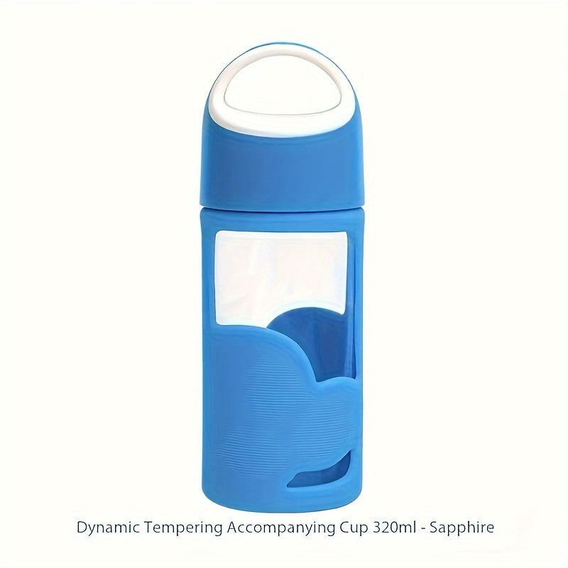 Portable High Temp Resistant Glass Sports Water Bottle