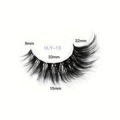 7 Pairs Fox Eye False Eyelashes Daily Stage Makeup Eyelashes