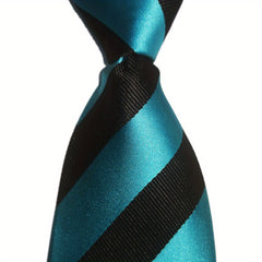 Men's Striped Plaid Necktie