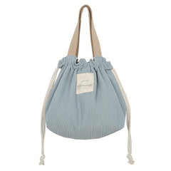Portable Lunch Box Bag Drawstring Storage Bag for Picnic Camping