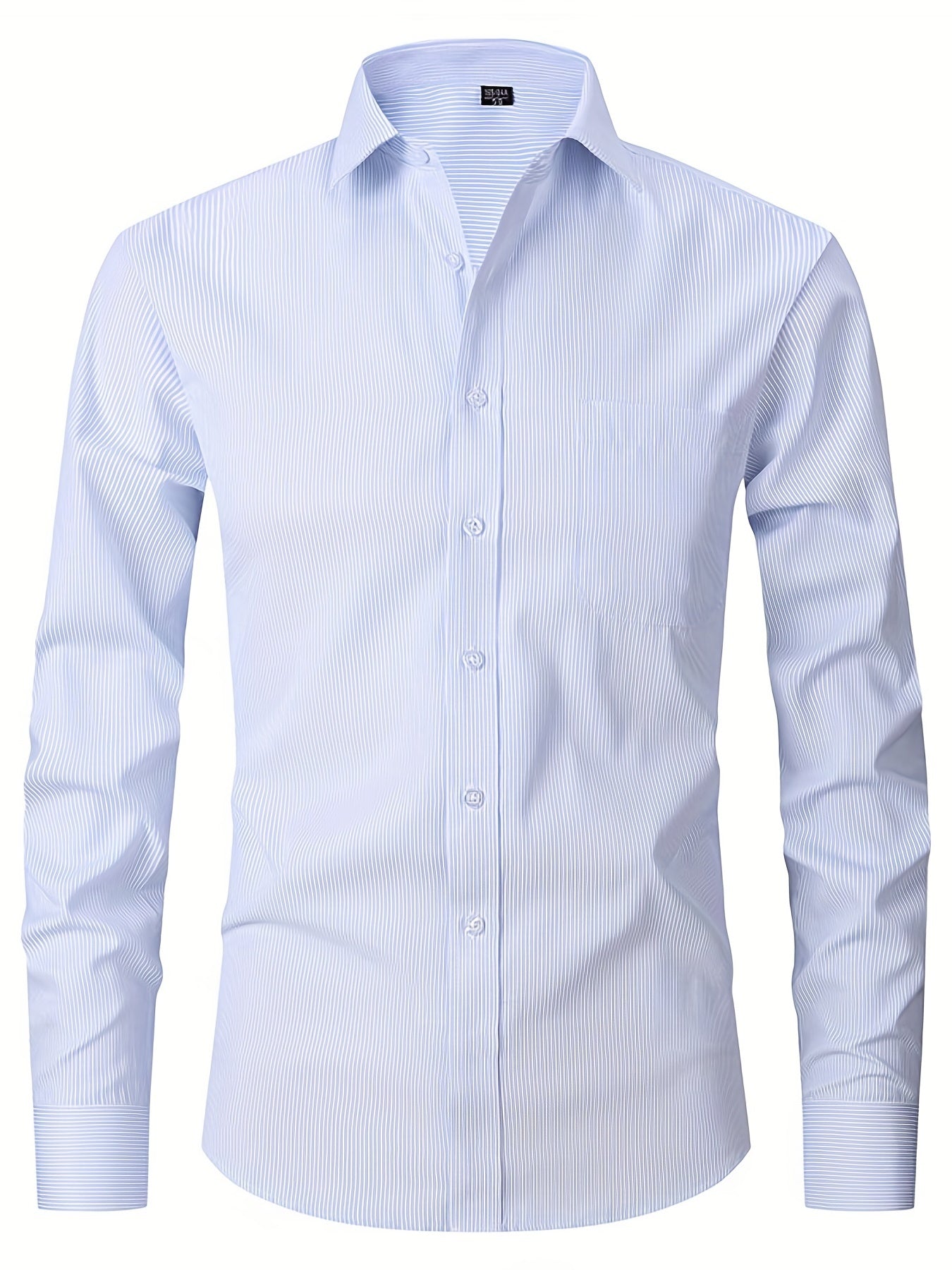 Men's Formal Button Up Shirt for Business Occasion