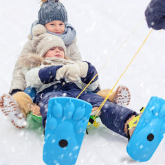 Snowprint Snowshoes Bear Footprint Winter Snow Paws Beach Shoe Covers