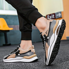 Men's Air Cushioned Lace-up Sneakers