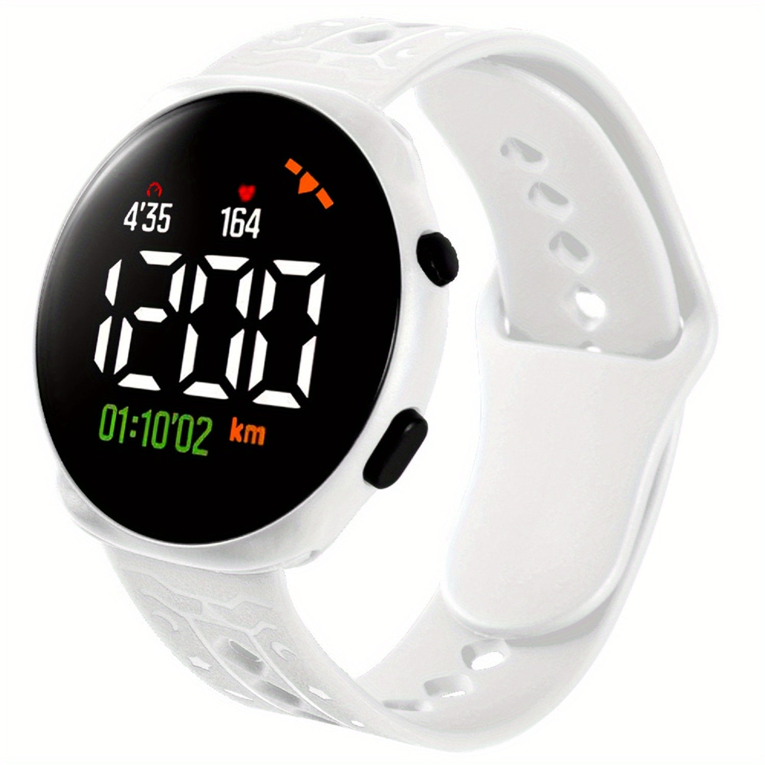 Sby Electronic Watch LED Screen Analog Digital Display Multicolor