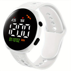 Sby Electronic Watch LED Screen Analog Digital Display Multicolor