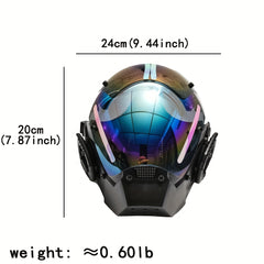 Colorful Cyber Mask for Halloween and Festivals
