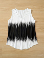 Casual V-Neck Tank Top for Summer