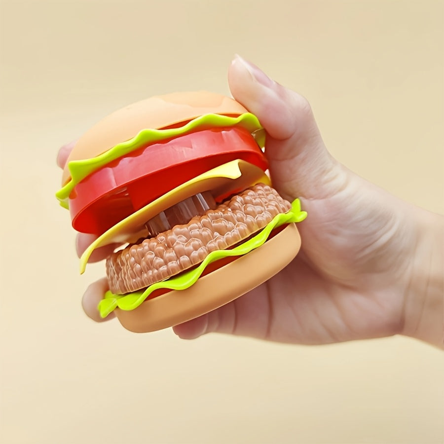 Kitchen Western Set Pretend Delicious Burger Hot Dog French Fries Breakfast Set