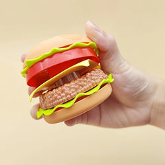 Kitchen Western Set Pretend Delicious Burger Hot Dog French Fries Breakfast Set