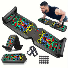 Foldable Push up Board Chest Muscle Training Equipment