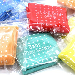 5 Pairs Kids Cotton Non Slip Floor Socks for Boys Girls