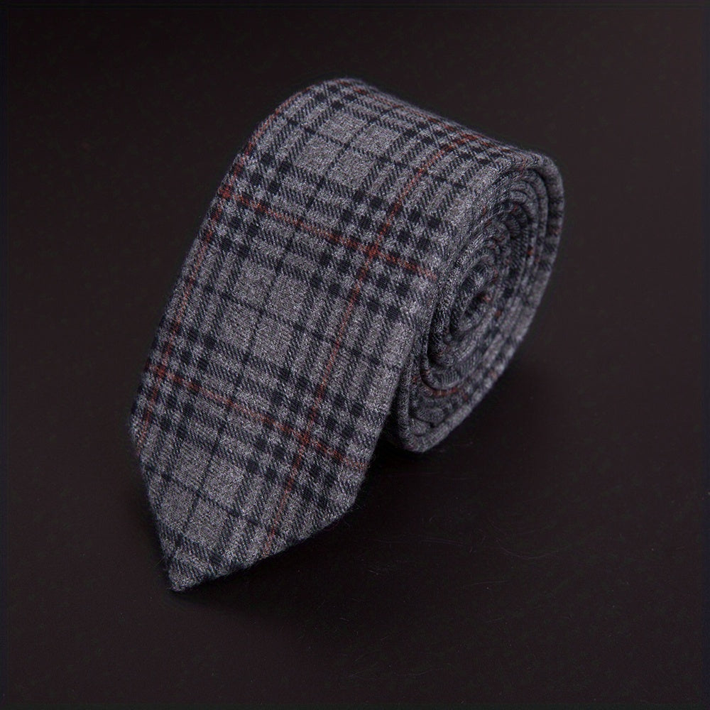 Men's Cashmere-like Ties Pattern Business Formal Women 5