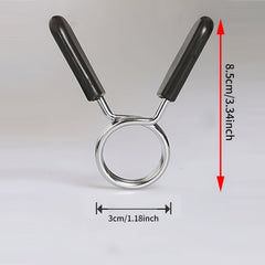 Dumbbell & Barbell Clip Spring Collars Non slip Buckle