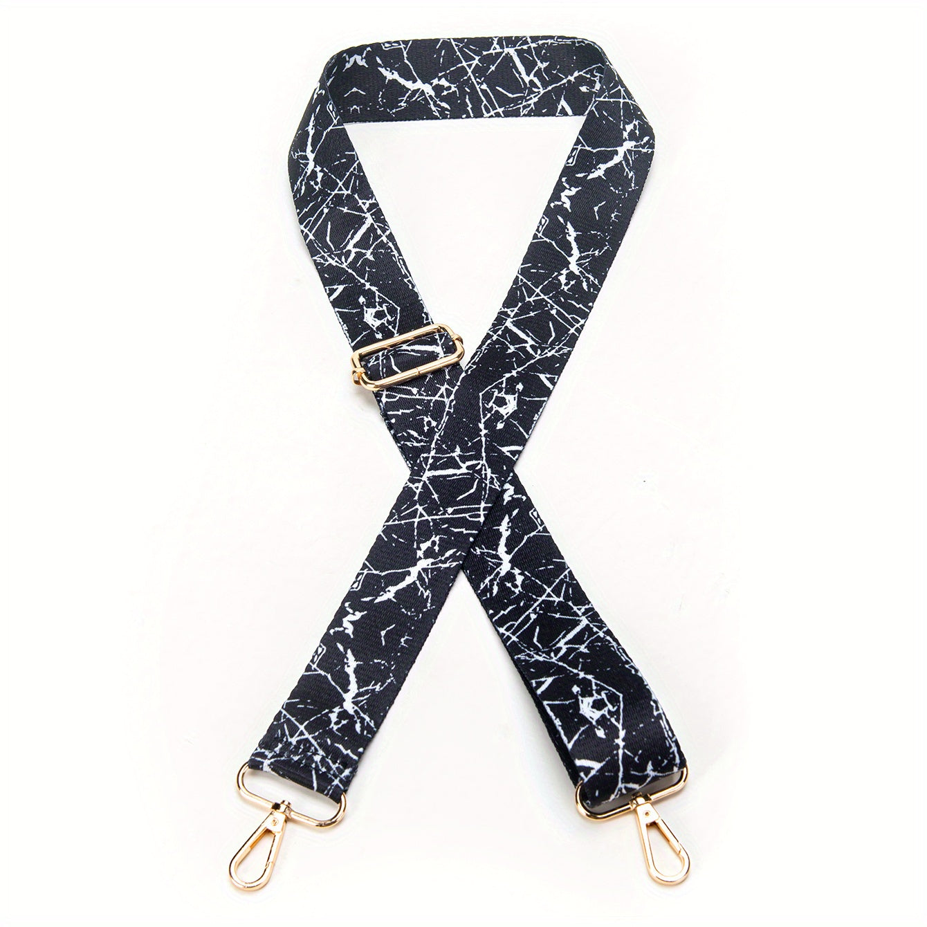 Adjustable Ethnic Geometric Pattern Shoulder Strap Boho Purse Crossbody Belt