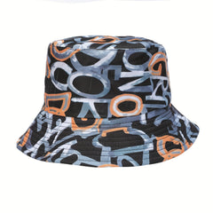 Reversible Bucket Hat Lightweight Sunscreen Fisherman Cap