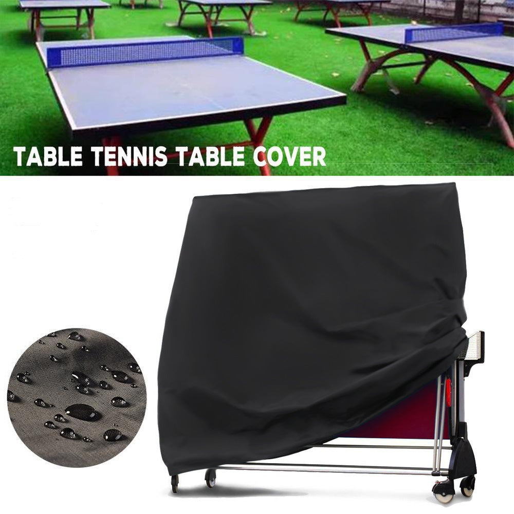 Waterproof Outdoor Table Tennis Table Cover 420D Oxford Cloth