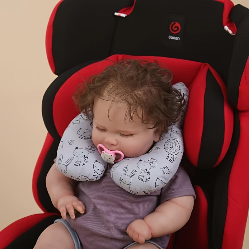 Adorable Cat Shaped Baby Travel Pillow for 0-1 Year Olds