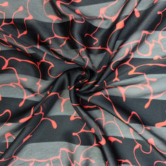 1yd Comfortable Breathable Chiffon Fabric DIY Clothing Pants Dress Fabric