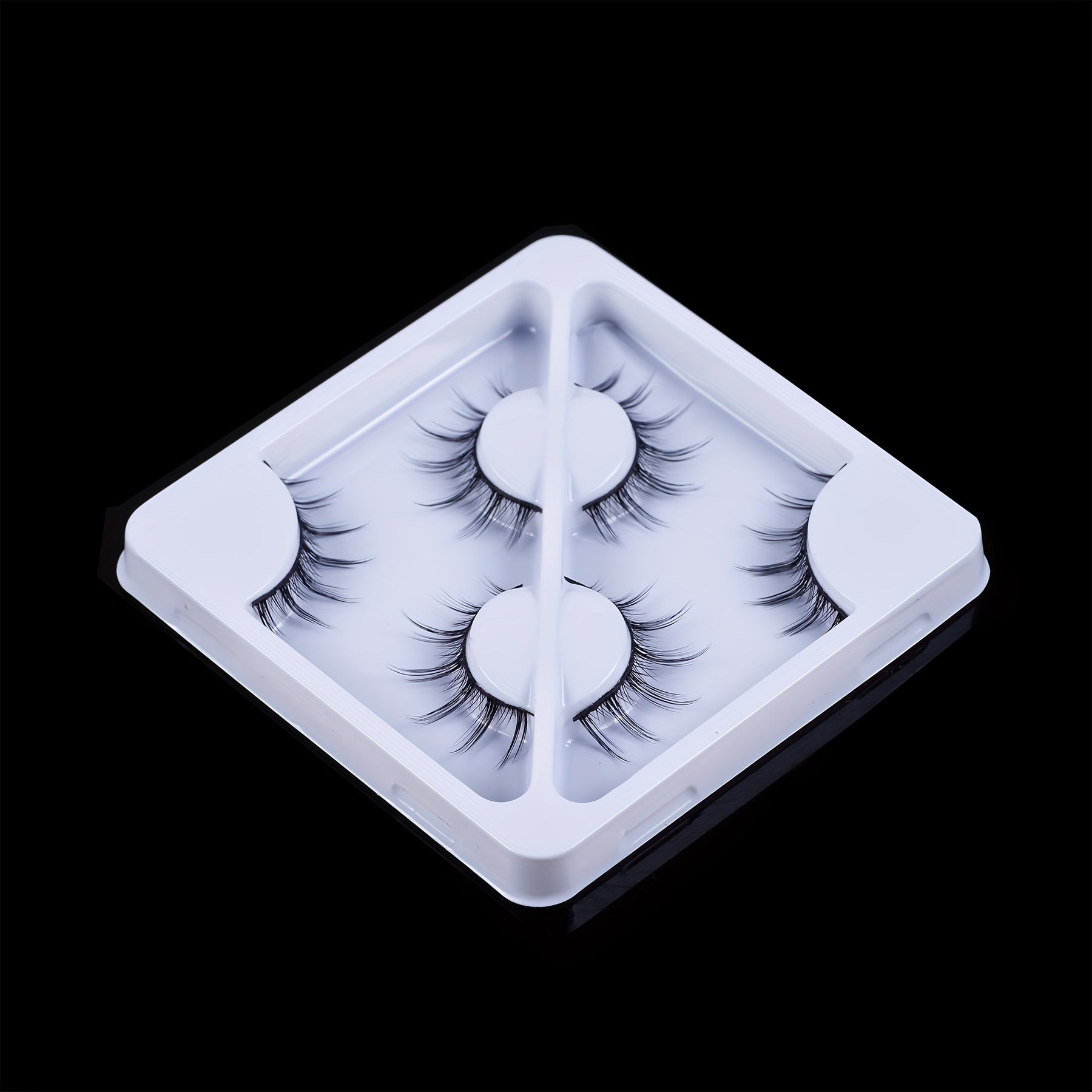 3 Pairs Fluffy 6D Faux Mink Eyelashes - Dramatic False Lashes