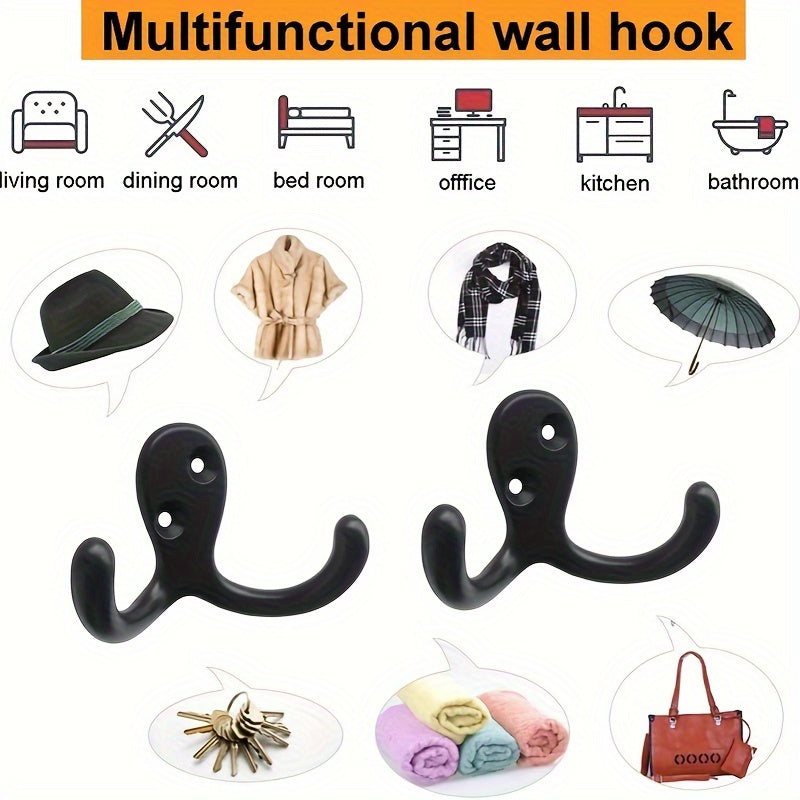 5pcs Antique Furniture Hardware Wall Coat Hook