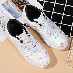 DIY Men's Low Cut Custom Lace Up Skate Sneakers