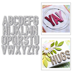 1pc Metal Cutting Dies Stencils DIY Scrapbook Letter Flowers Love