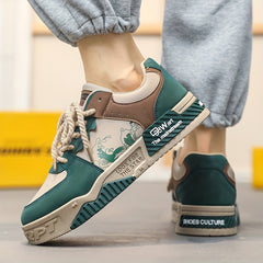 Men's Non Slip Skate Shoes Outdoor Sneakers