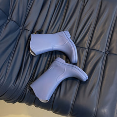 Women's Waterproof High Top Rain Boots Non Slip Rubber Boots