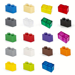 100pcs Small Particle Building Blocks 3004 Set 1X2 High Brick Accessories