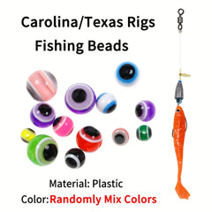 Mixed Colors Fishing Eyeball Beads Carolina Taxes Dropp