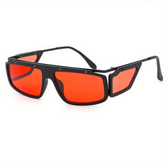 Men's Retro Steam Punk Sunglasses with High Glasses Box