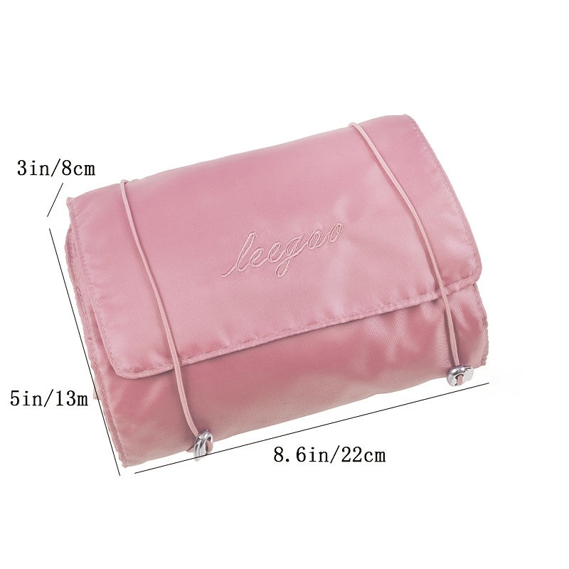 Large 4-in-1 Foldable Makeup Bag with Removable Storage Bags