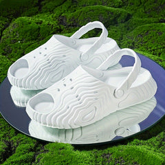 Men's Lightweight Non Slip Sandals Quick Drying Comfy Slides Beach Shoes