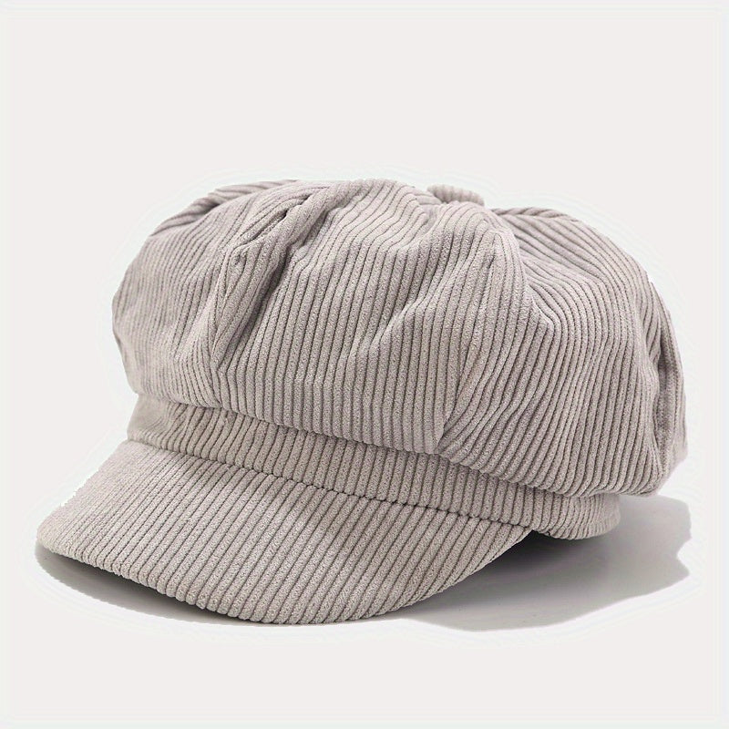 British Retro Octagonal Hat for Men and Women