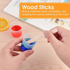 100pcs Graduated Cups Set - 60ml, 30ml - Resins Epoxie