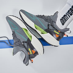 Men's Air Cushion Grey Running Shoes
